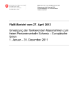 FlaM-Bericht vom 27. April 2012; Umsetzung der flankierenden Massnahmen zum freien Personenverkehr Schweiz – Europäische Union (1